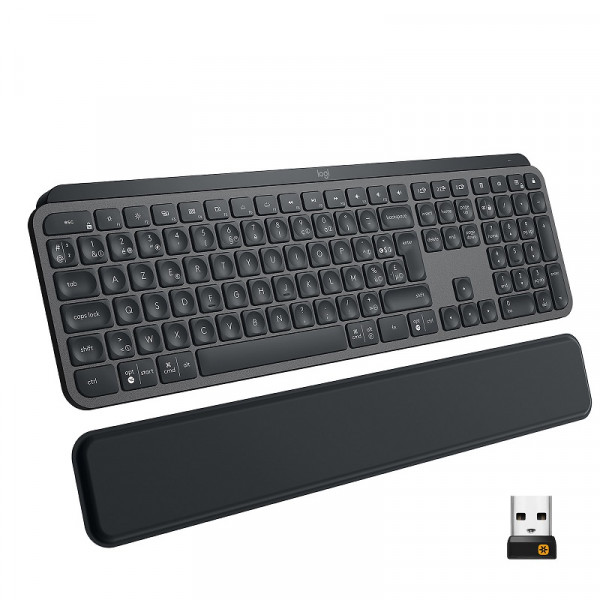 CLAVIER LOGITECH MX KEYS PLUS WIRELESS GRAPHITE