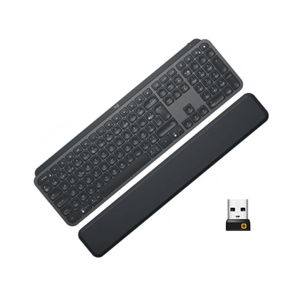 CLAVIER LOGITECH MX KEYS PLUS WIRELESS GRAPHITE