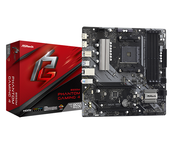 CARTE MERE ASROCK B550M PHANTOM GAMING 4