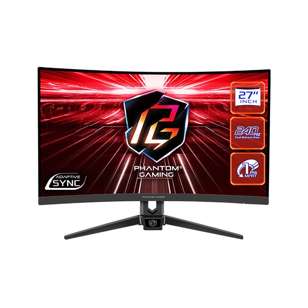 MONITEUR ASROCK PHANTOM GAMING PG27F15RS1A 27″ CURVED 240HZ