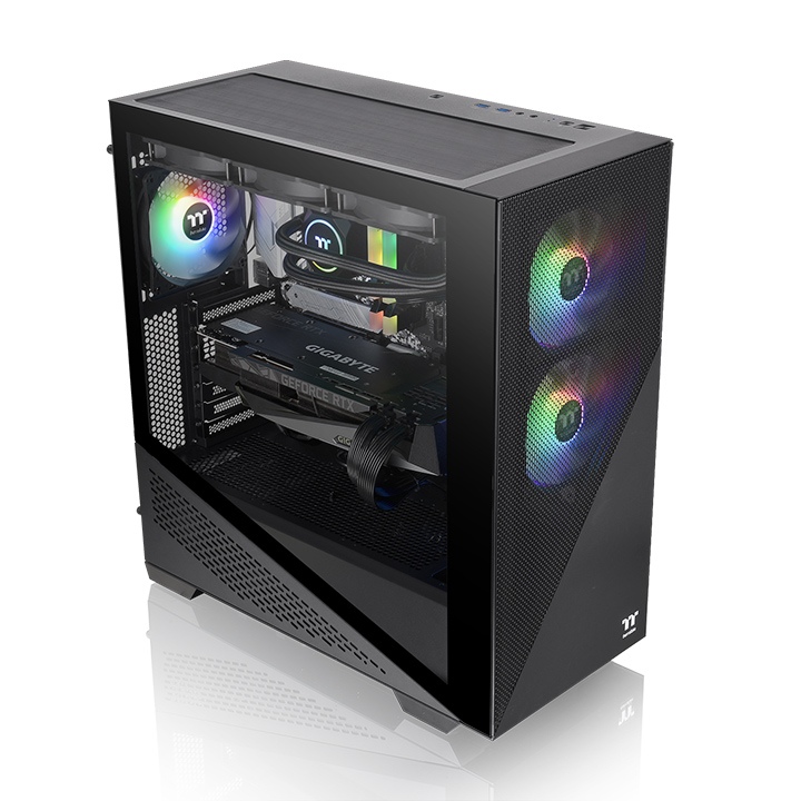 BOITIER THERMALTAKE DIVIDER 370 TG ARG