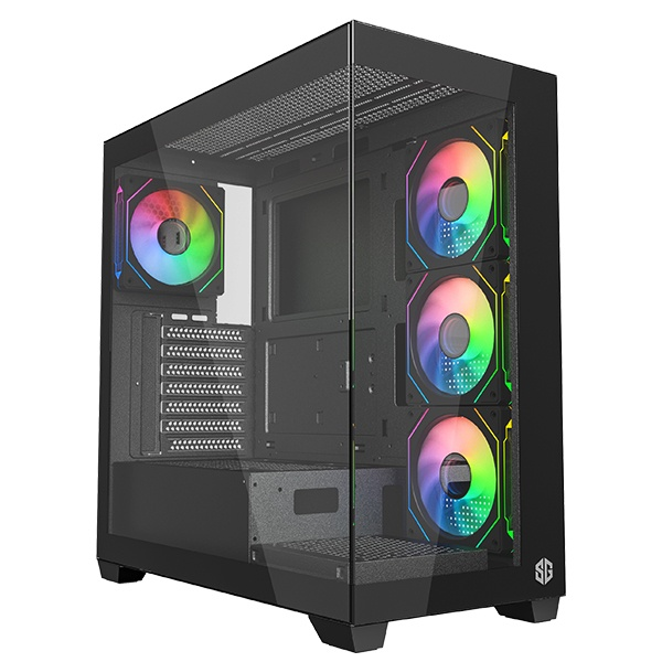 BOITIER SG PRO 4 FAN ARGB NOIR