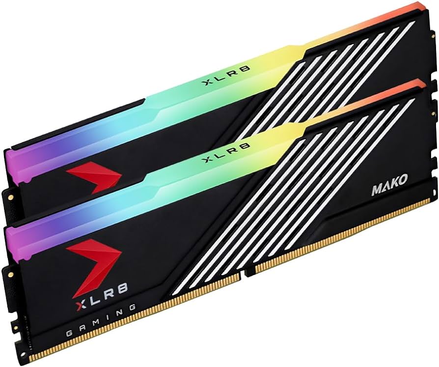 RAM PNY XLR8 GAMING MAKO RGB (2 X 16GB) 32GB DDR5 6400MHZ