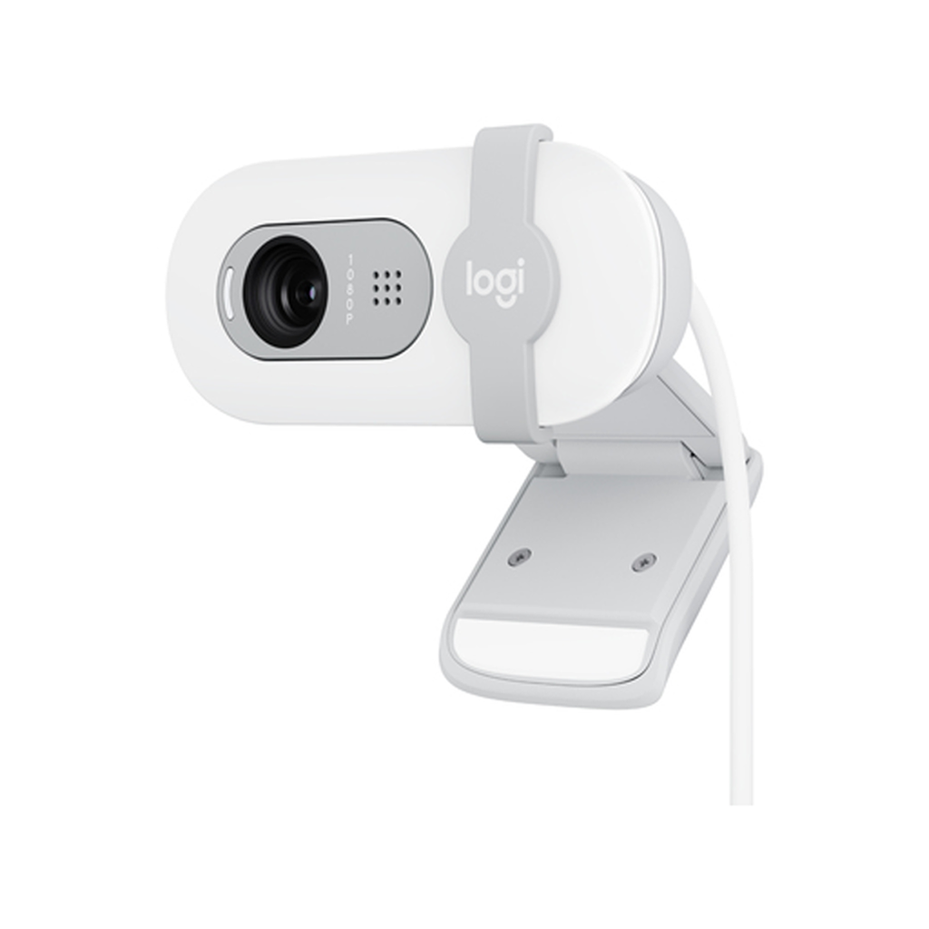 WEBCAM LOGITECH BRIO 100 FHD BLANC