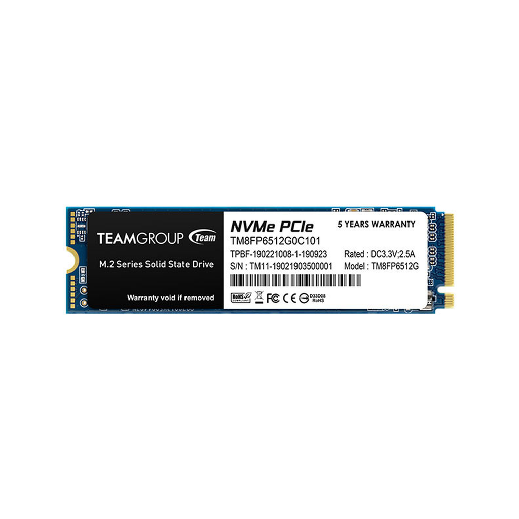 SSD NVME TEAMGROUP 2TB M22280 PCI-E GEN3X4 MP33Q