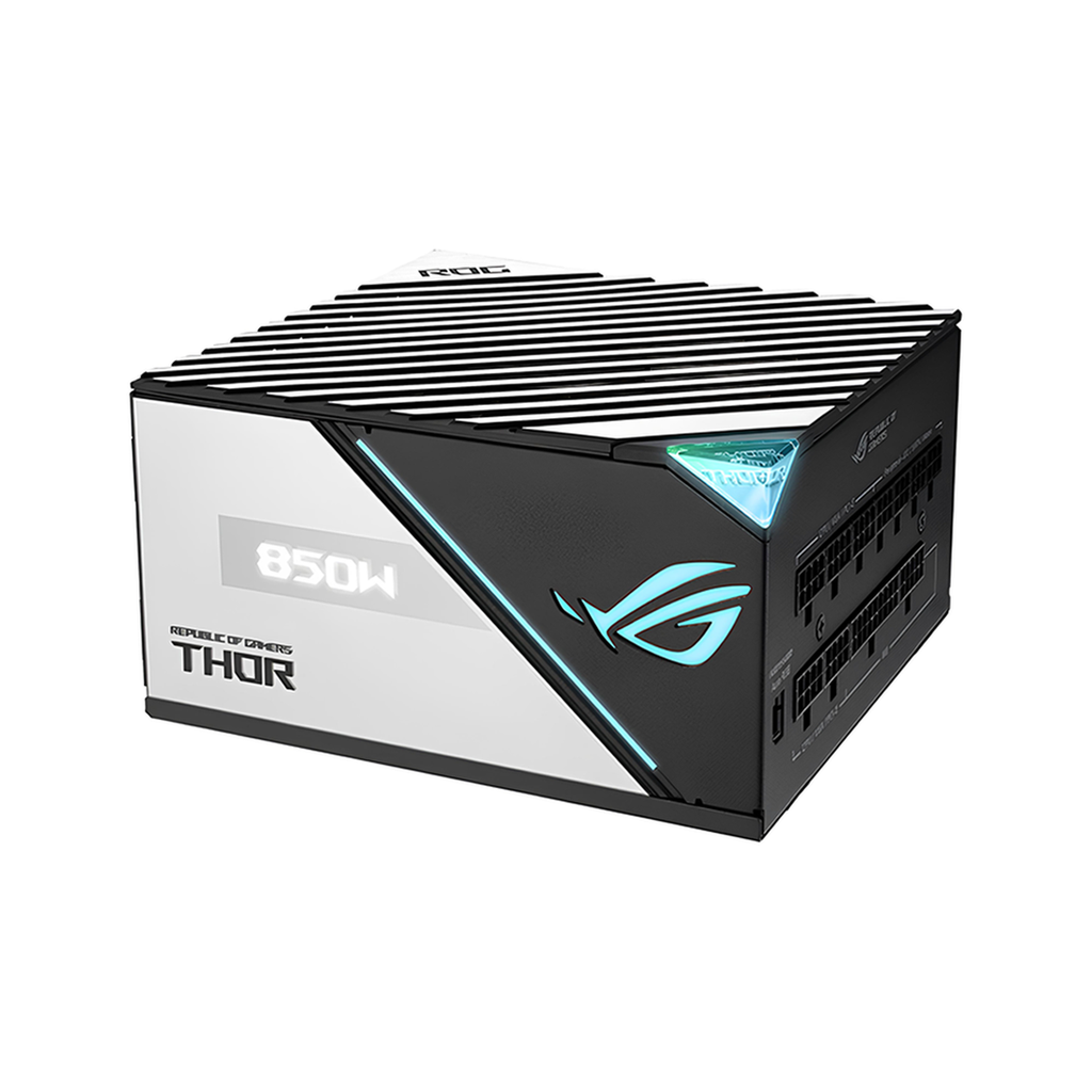 ASUS ROG THOR 850W Platinum II unité d'alimentation d'énergie 20+4 pin ATX Noir, Bleu, Gris