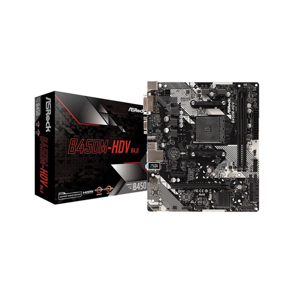 CARTE MERE ASROCK B450M-HDV R4.0