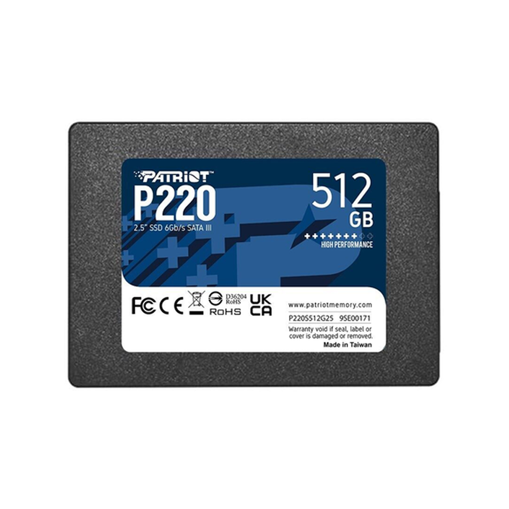 SSD PATRIOT P220 512GB SATA III