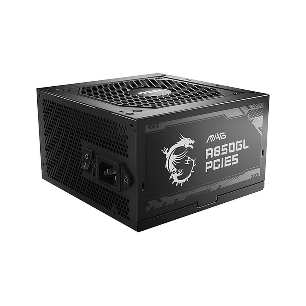 ALIMENTATION MSI MAG A850GL PCIE5 80PLUS GOLD NOIR