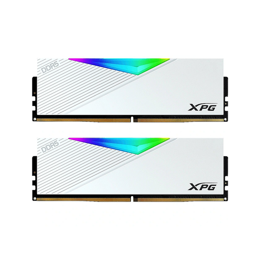 RAM ADATA XPG LANCER RGB 32GB (16GB X 2) DDR5 7200MHZ WHITE