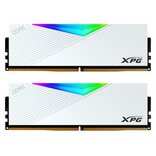 RAM ADATA XPG LANCER RGB 32GB (16GB X 2) DDR5 7200MHZ WHITE