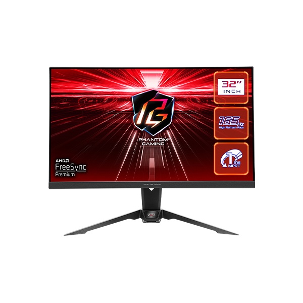 MONITEUR ASROCK PHANTOM GAMING PG32QF2B 32&quot; VA PLAT 165Hz 2K