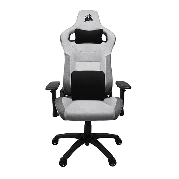 CHAISE CORSAIR T3 RUSH FABRIC GRIS