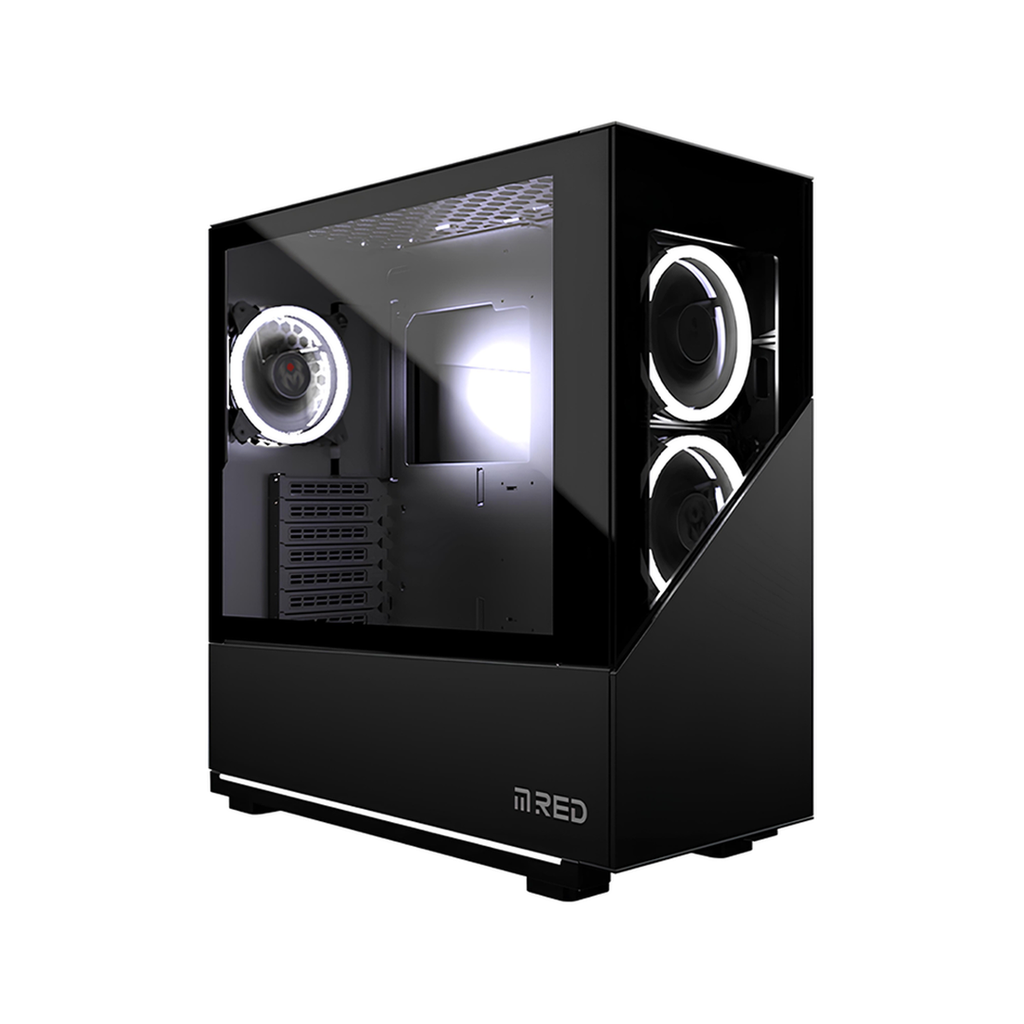 BOITIER M.RED ELITE BLACK Rainbow ARGB