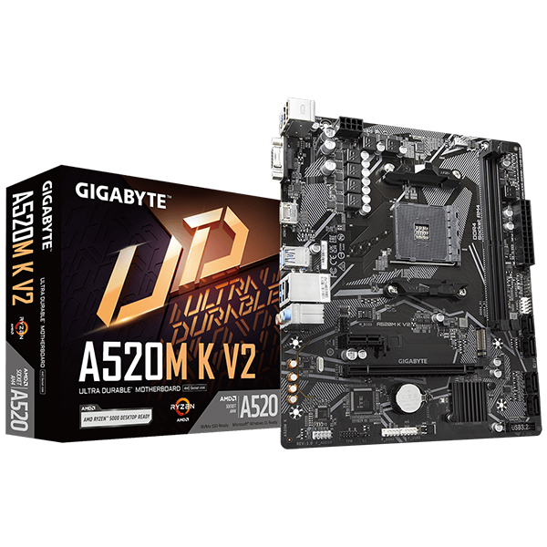 CARTE MERE GIGABYTE A520M K V2