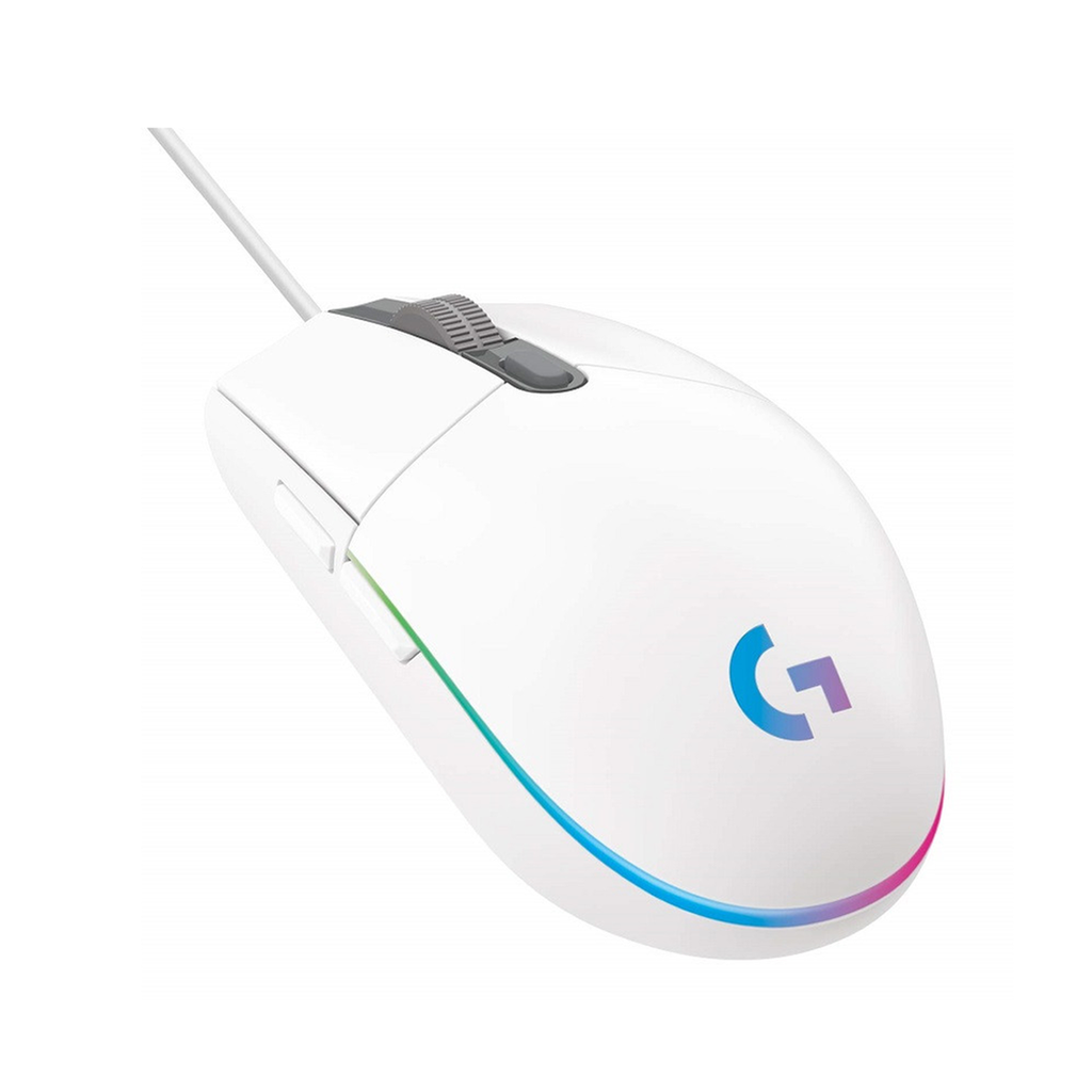 SOURIS LOGITECH G102 LIGHTSYNC BLANC