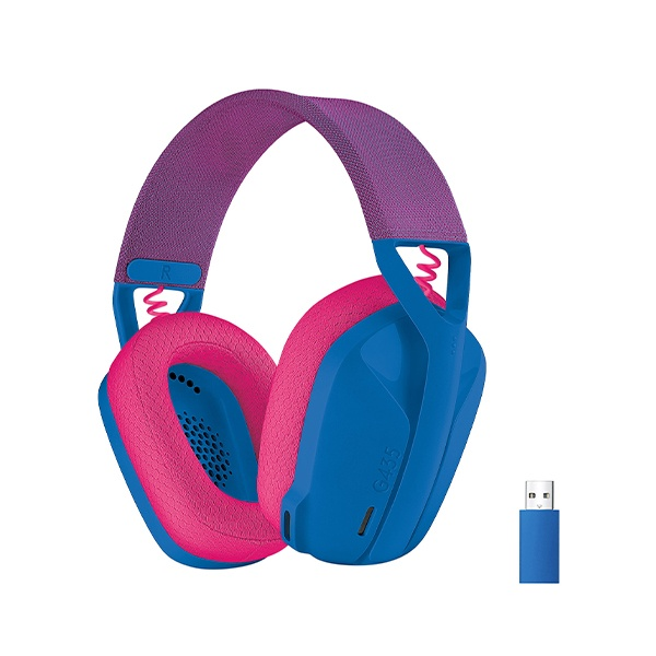 CASQUE LOGITECH G435 LIGHTSPEED WIRELESS BLEU (981-001062)