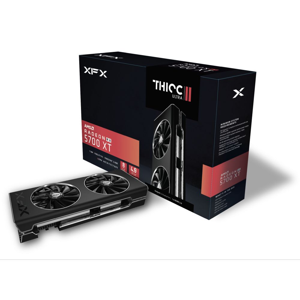 CARTE GRAPHIQUE XFX AMD RADEON RX 5700 XT 8GB