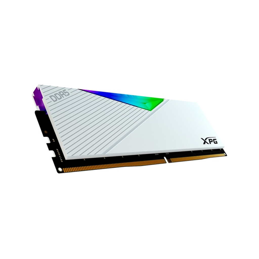 RAM ADATA XPG LANCER 16GB 5600MHZ DDR5 BLANC RGB ( AX5U5600C3616G- CLARWH )