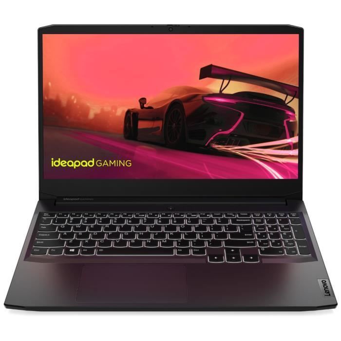 PC PORTABLE LENOVO GAMING 3 15ACH6 15.6&quot;FHD/RYZEN 5 5500H/RTX2050/16Go/512Go