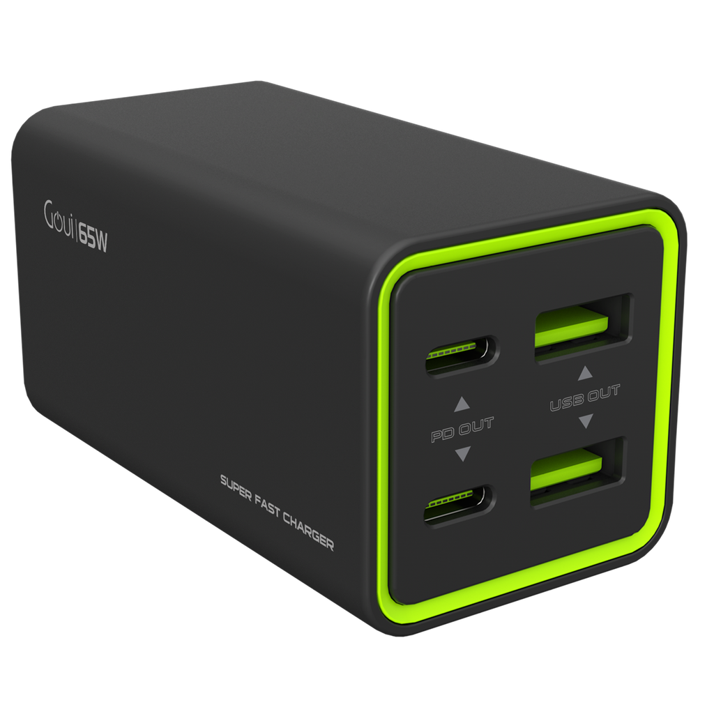 CHARGEUR DE BUREAU GOUI TANK SUPER RAPIDE 4 PORTS 65W