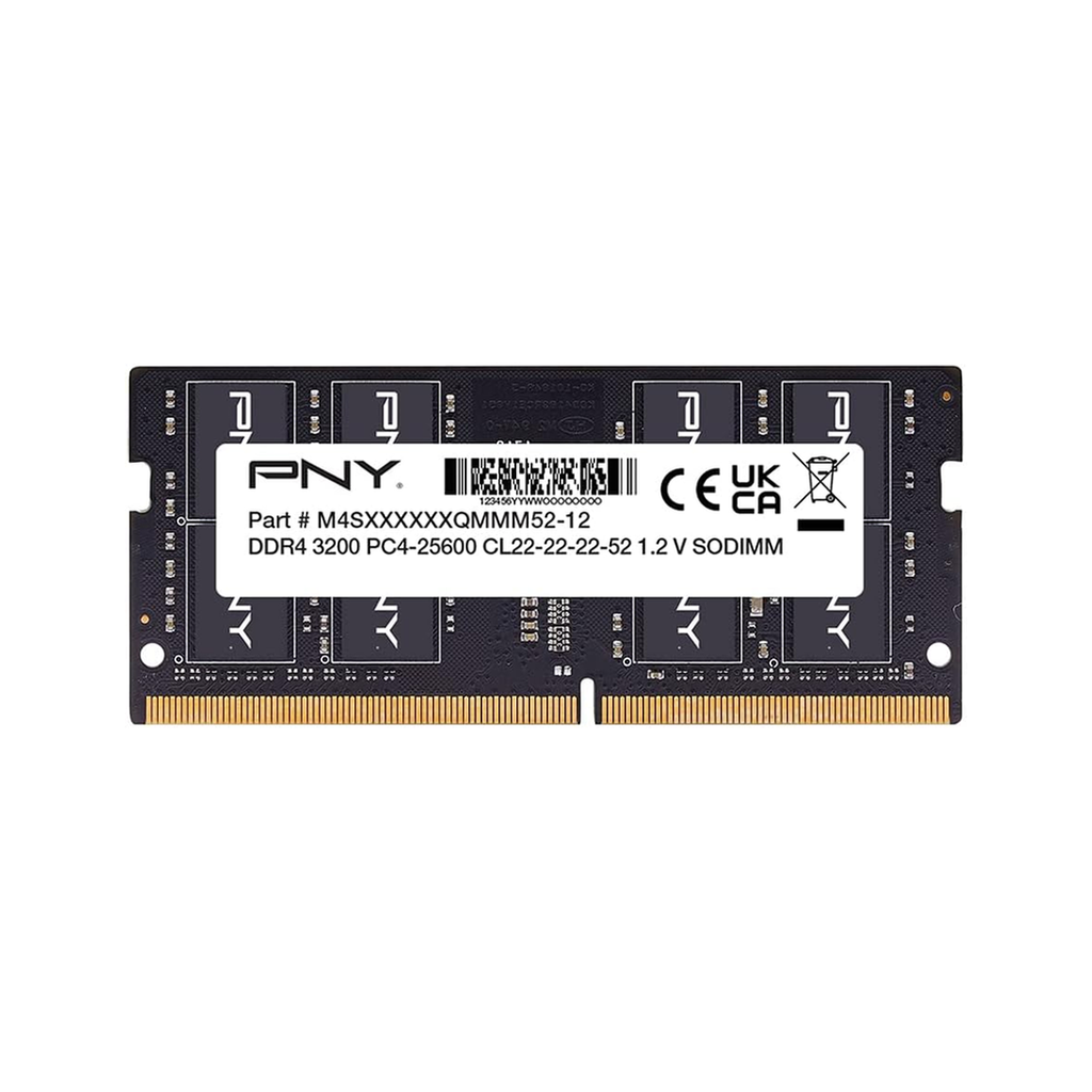 RAM PC PORTABLE PNY 16GB 3200MHz DDR4 SODIMM