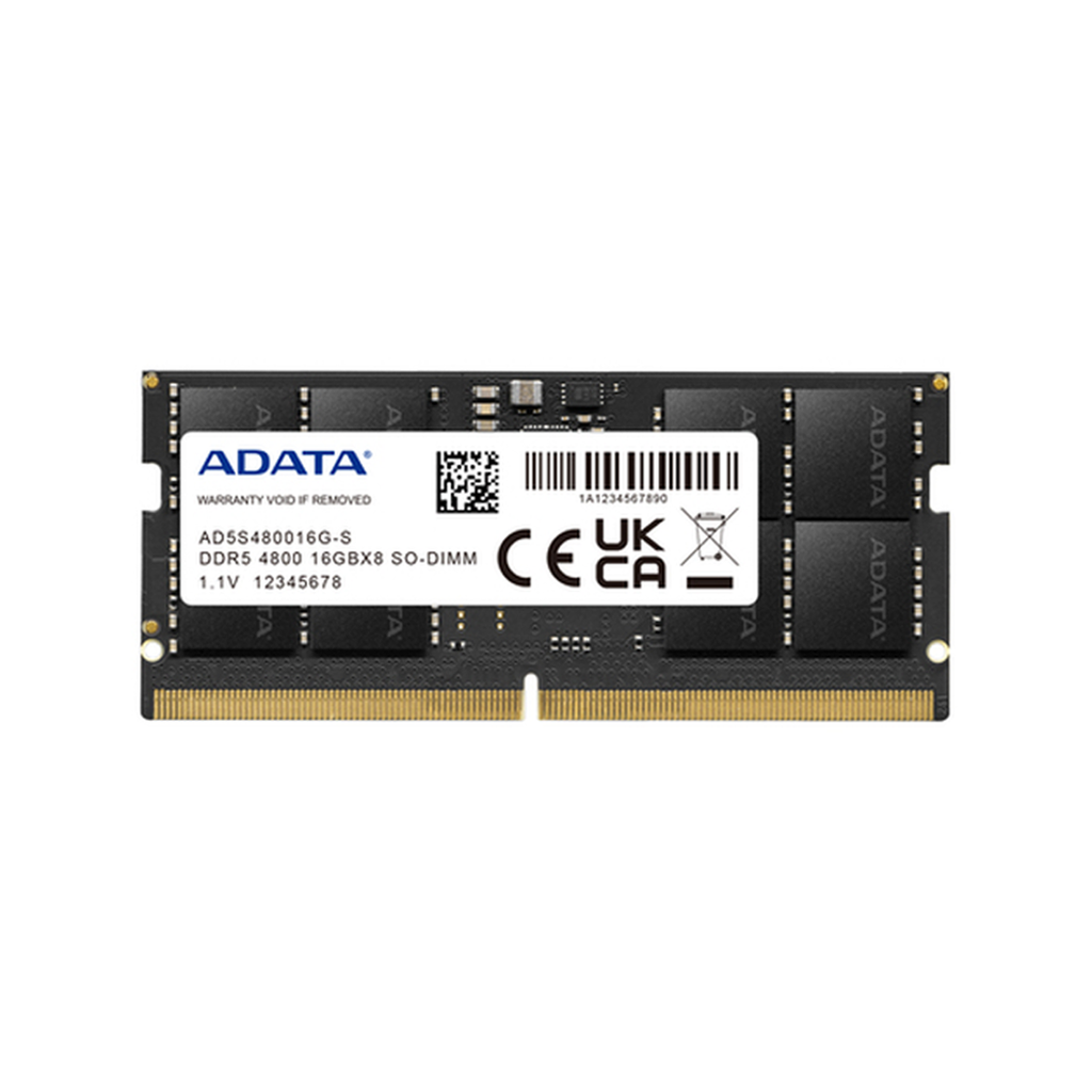 RAM ADATA SO-DIMM 16GB 4800MHZ DDR5 ( AD5S480016G-S )