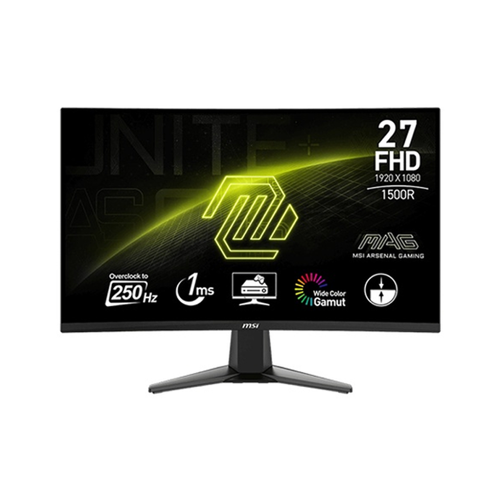MONITEUR MSI MAG 27'' 27C6X 250HZ 1MS CURVED