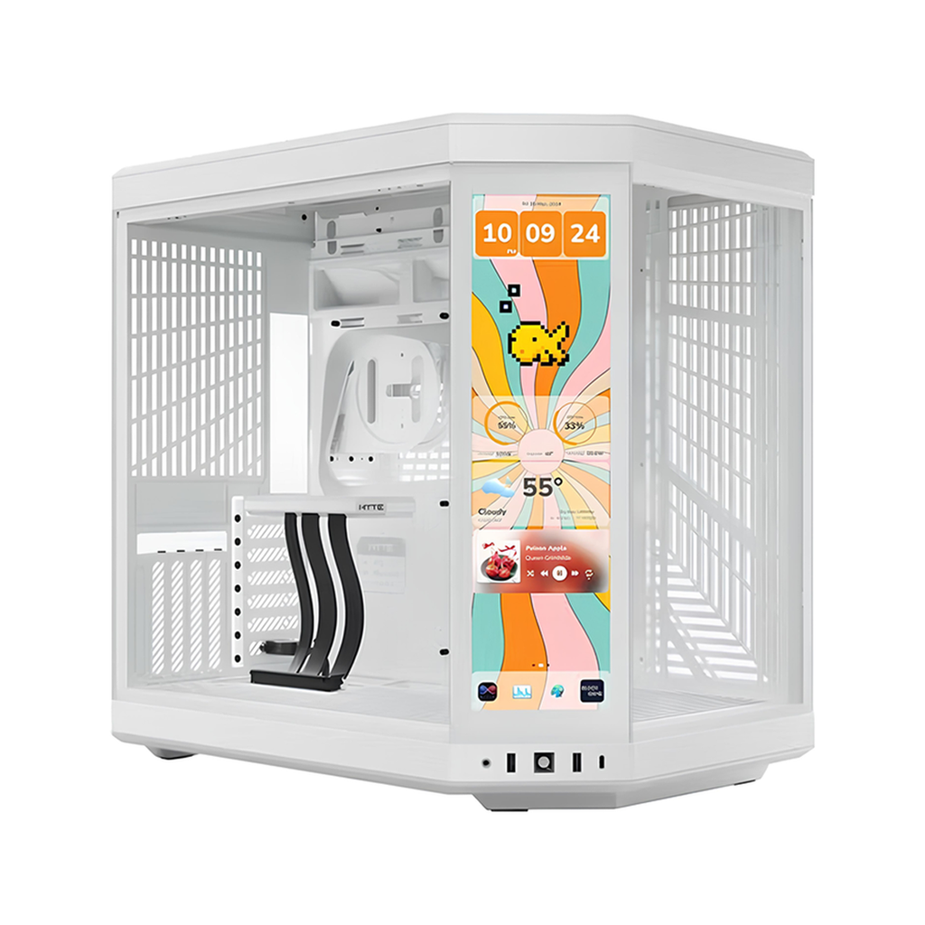 BOITIER HYTE Y70 TOUCH INFINITE BLANC 14.9&quot;