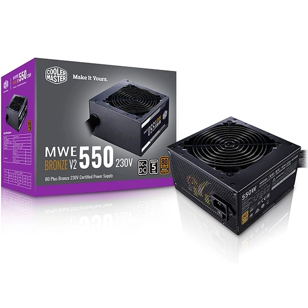 ALIMENTATION COOLER MASTER MWE 550W BRONZE V2