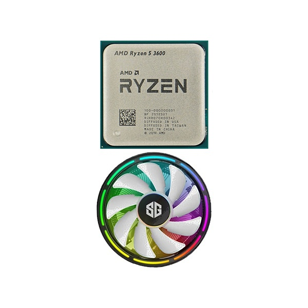 BUNDLE PROCESSEUR AMD RYZEN 5 3600 MPK