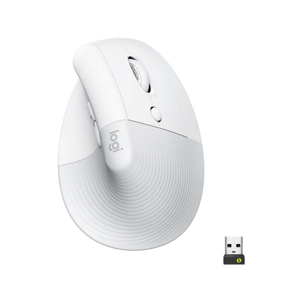 SOURIS LOGITECH LIFT VERTICAL BLUETOOTH BLANC