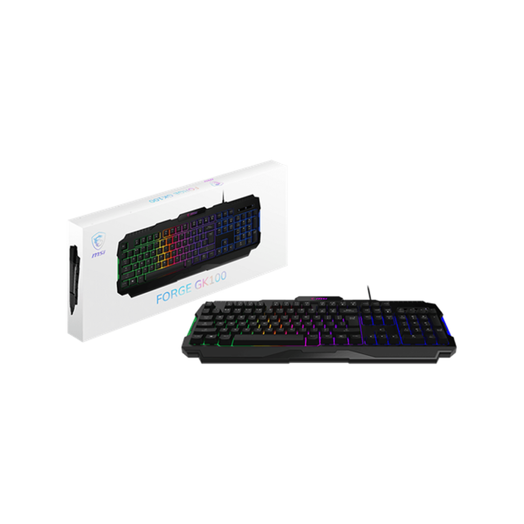CLAVIER MSI FORGE GK100 NOIR