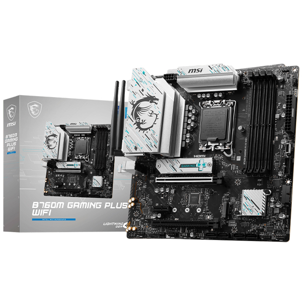 CARTE MERE MSI B760M GAMING PLUS WIFI DDR5