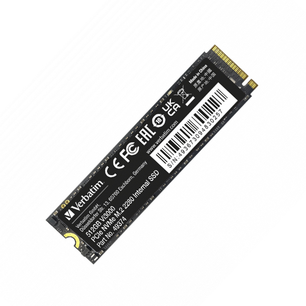 SSD NVME VERBATIM Vi3000 512GB M.2 PCle GEN3X4