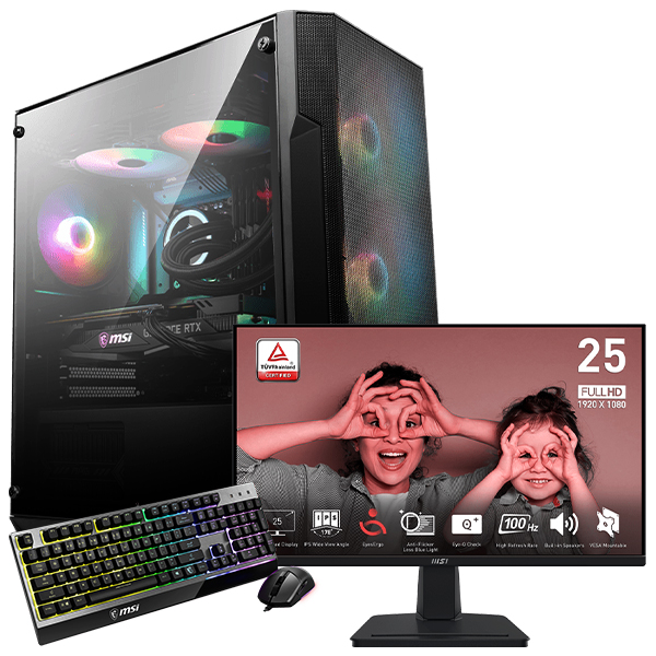 SETUP GAMER i5 10400F/RX5500XT/16Go/240Go + MP251 + GK30