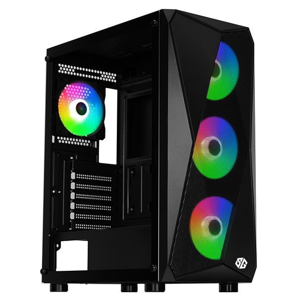BOITIER SG APOLLO 4 FAN ARGB NOIR