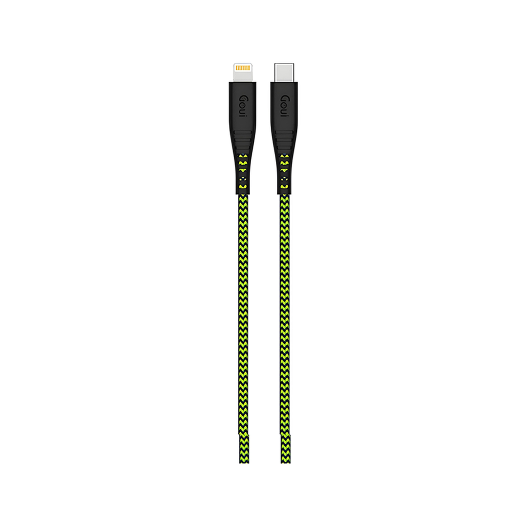 CABLE GOUI FLEX PORTE-CLES LIGHTNIN VERS TYPE C (3 M)