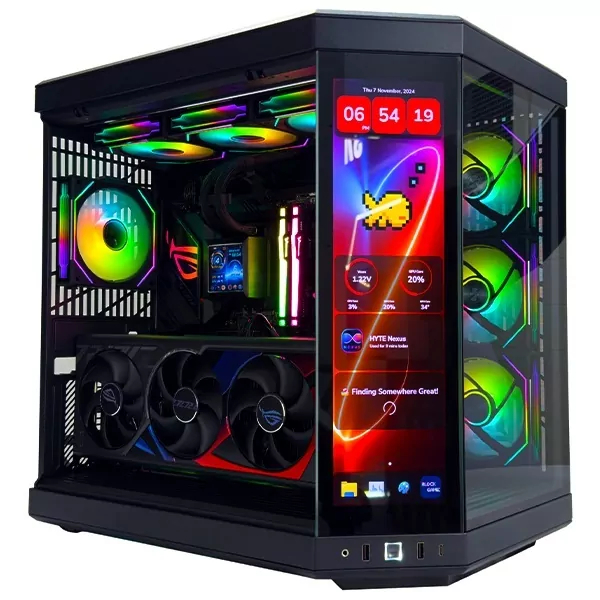 PC GAMER HYTE Y70TI AMD RYZEN 9 9950X RTX 5080 16Go RAM 32Go 1To
