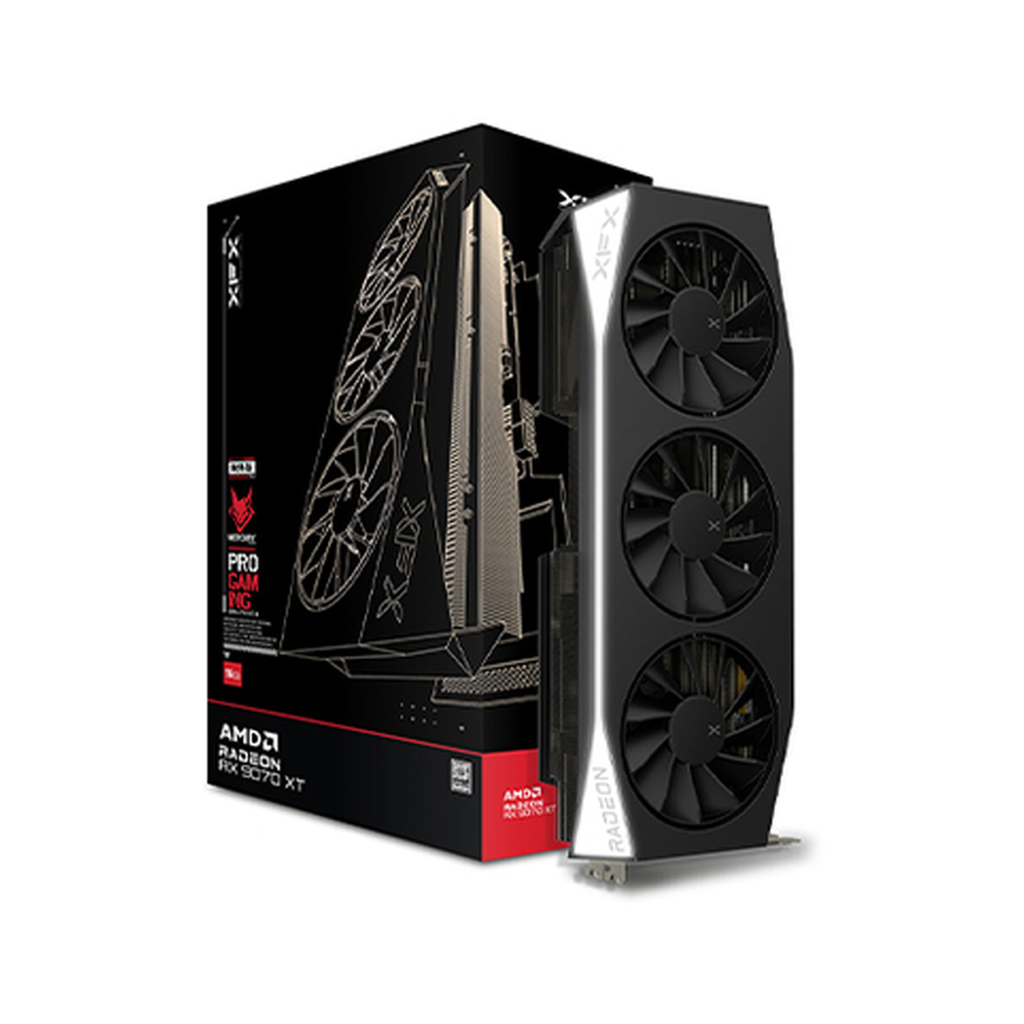 CARTE GRAPHIQUE XFX MERCURY AMD RADEON RX 9070XT GAMING EDITION
