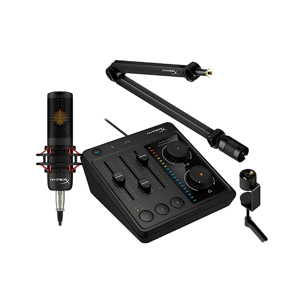 BUNDLE HYPERX ( PROCAST + CASTER + AUDIO MIXER )