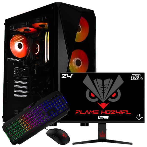 SETUP GAMER i5 14400F/B570/16Go/500Go + HG24IFL + GM100 + GK100