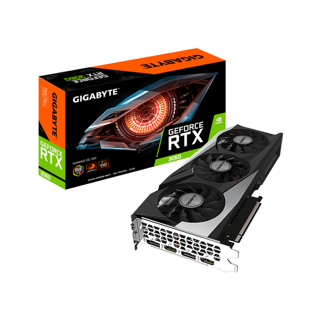 CARTE GRAPHIQUE GIGABYTE GEFORCE RTX 3060 GAMING OC 12G