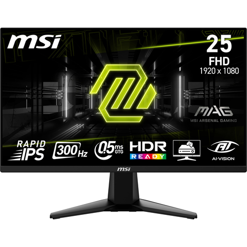 MONITEUR MSI MAG 255XF 300HZ 0.5MS RAPIDE IPS