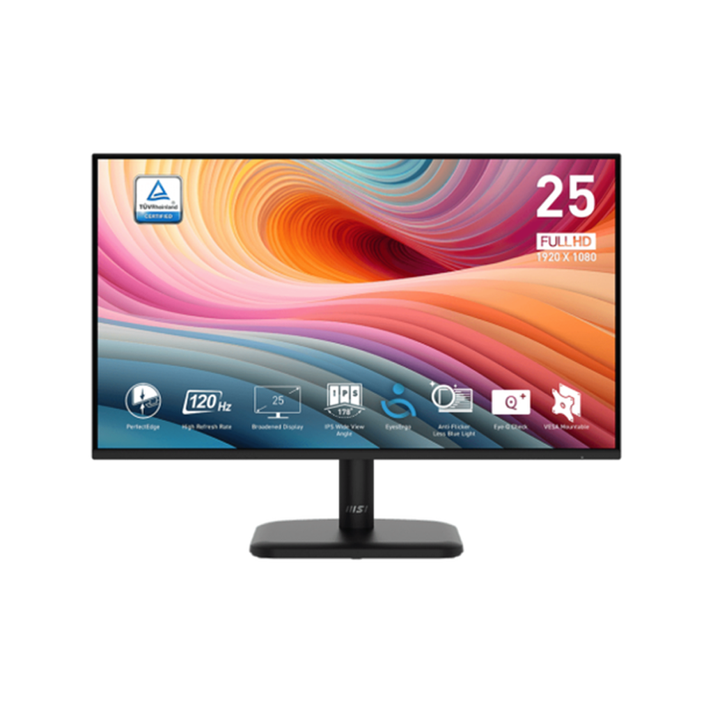 MONITEUR MSI PRO MP251L E2 120HZ 1MS IPS