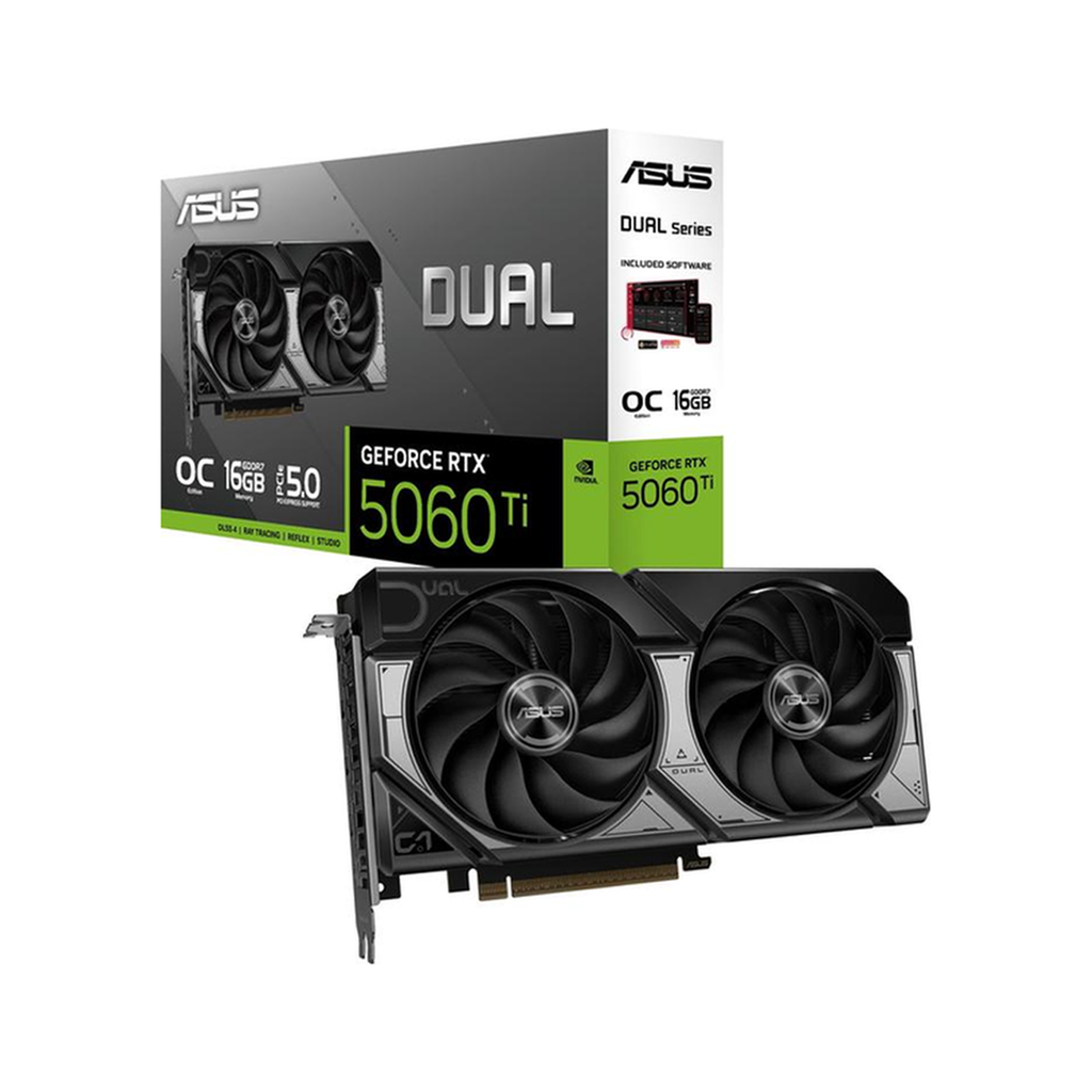CARTE GRAPHIQUE MSI GEFORCE RTX 5060Ti 16G SHADOW 2X PLUS