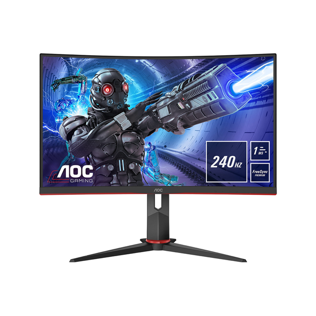 MONITEUR AOC C32G2ZE/BK 31.5" 240HZ 0.5 MS INCURVEE