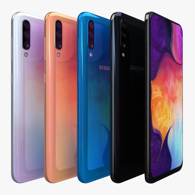 Samsung Galaxy A50 6.4&quot; 4G 128 Go 4000 mAh Corail