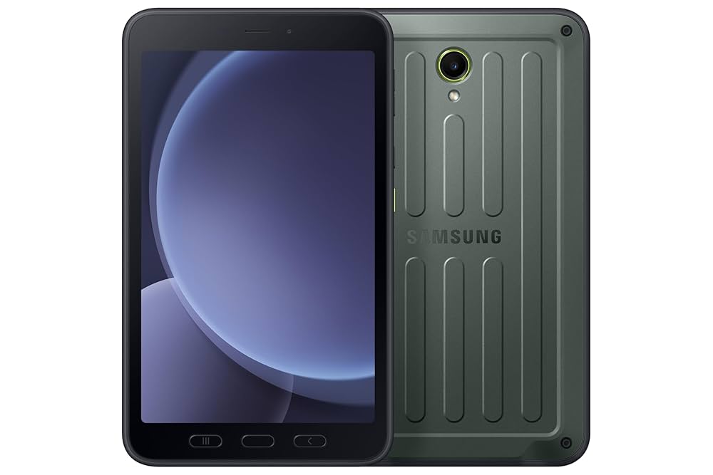 Samsung Galaxy Tab Active5 Pro SM-X350NZGAEEE tablette 5G Qualcomm Snapdragon LTE 128 Go 25,6 cm (10.1") 6 Go Wi-Fi 6E (802.11ax) Android 15 Vert