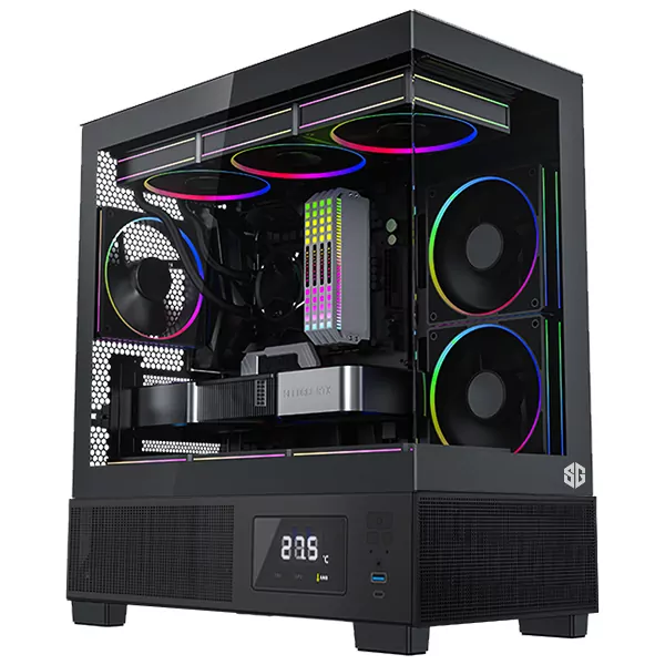 PC GAMER PRO MINI V2 - i5 14400F/RX9060XT-16Go/16Go/1To